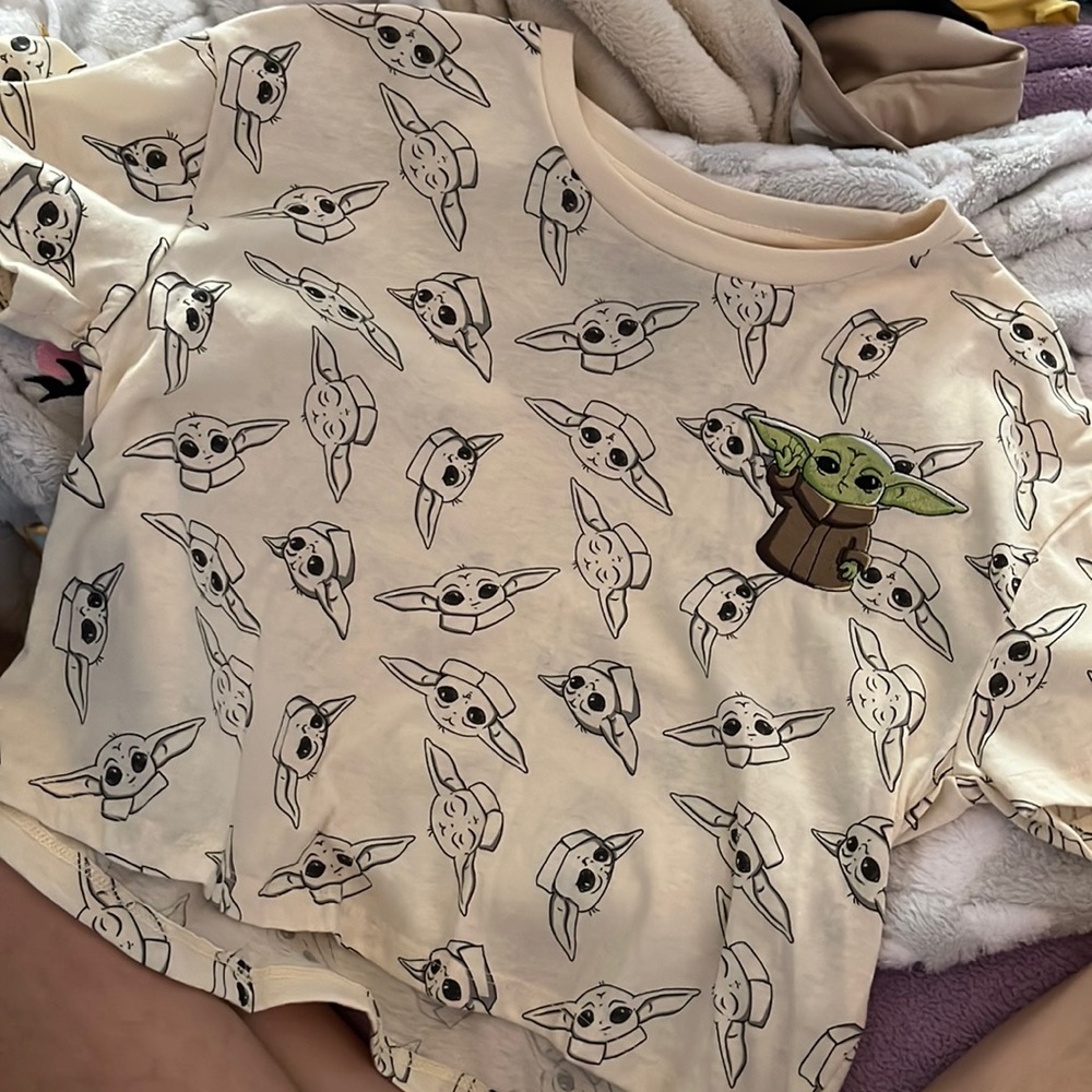 yoda crop top